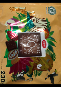 ＣＯＯＰ　カカオ７０％チョコレート　２３０ｇの商品写真