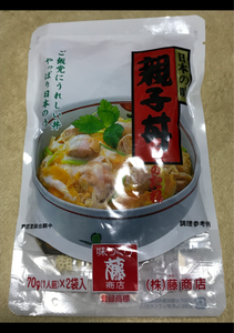 藤　親子丼のたれ　７０ｇ×２の商品写真
