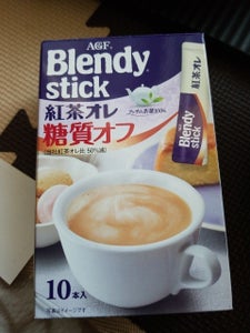 ＡＧＦ　ブレンディＳＴＫ紅茶オレ糖質オフ　１０本の商品写真