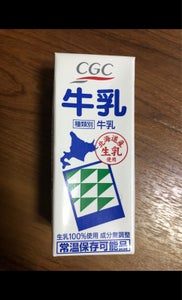 ＣＧＣ　牛乳　２００ｍｌの商品写真
