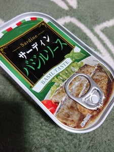 マルハニチロ　サーディンバジルソース　缶　１００ｇの商品写真
