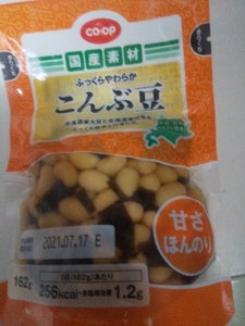 ＣＯＯＰ　こんぶ豆　１６２ｇの商品写真