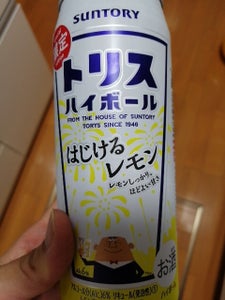 トリスハイボール　はじけるレモン　缶　５００ｍｌの商品写真