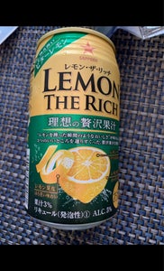 レモン・ザ・リッチ　ビターレモン　缶　３５０ｍｌのレビュー画像
