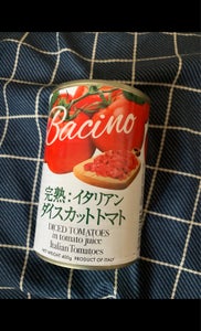 日本珈琲　バッチーノダイスカットトマト缶　４００ｇのレビュー画像