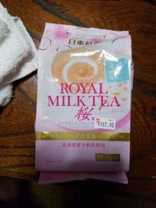 日東紅茶　ロイヤルミルクティー　桜風味　１０本の商品写真