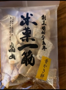 畠山製菓　米菓一筋昔かきもち　７０ｇのレビュー画像
