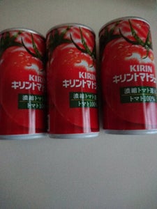 キリン　トマトジュース濃縮トマト還元　缶　１９０ｇのレビュー画像