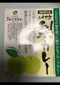 山光園　鳥取県こだわり物産二十世紀梨カレー２００ｇのレビュー画像