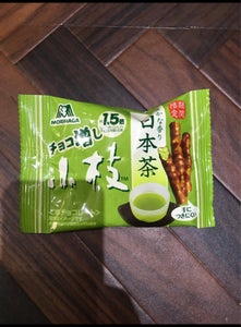 森永製菓　チョコ増し小枝日本茶　３０ｇの商品写真