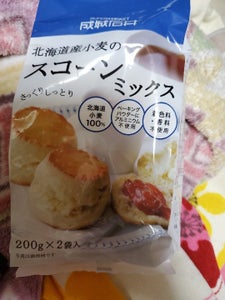 北海道産小麦のスコーンミックス　２００ｇ×２の商品写真
