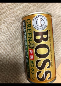 サントリー　ボス　グリーン　缶　１８５ｇの商品写真
