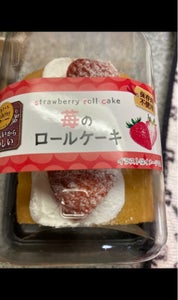 プレシア　苺のロールケーキの商品写真
