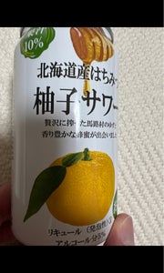 北海道麦酒　はちみつ柚子サワー　３５０ｍｌのレビュー画像