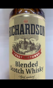 リチャードソン　スコッチ　７００ｍｌのレビュー画像