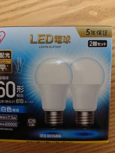 アイリスオーヤマ　ＬＥＤ電球　広配光　６０Ｗの商品写真