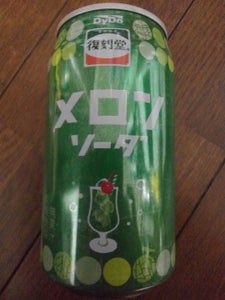 ダイドー　復刻堂メロンソーダ　缶　３５０ｍｌの商品写真
