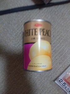 ライジング　ホワイトピーチ（白桃）　缶　４２５ｇの商品写真