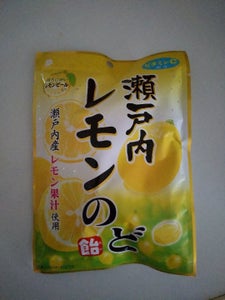 ライオン菓子　瀬戸内レモンのど飴　７３ｇの商品写真