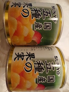 サンヨー堂　国産五種の果実ＥＯ５号缶　２９５ｇのレビュー画像
