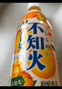 サンガリア　うましゅわ不知火ソーダ　５００ｍｌの商品写真