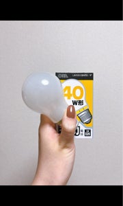 オーム　シリカ電球４０Ｗ　１Ｐのレビュー画像