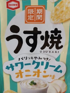 亀田製菓　うす焼サワークリームオニオン　７０ｇの商品写真