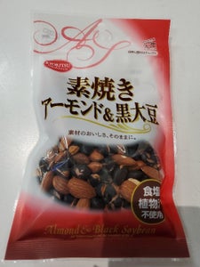 共立食品　素焼きアーモンド＆黒大豆　９０ｇの商品写真