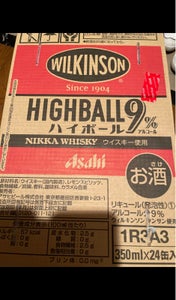 ウィルキンソン・ハイボール　缶　３５０ｍｌ×２４の商品写真