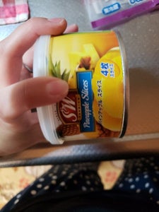 Ｓ＆Ｗ　パインアップルスライス　缶　２３４ｇ