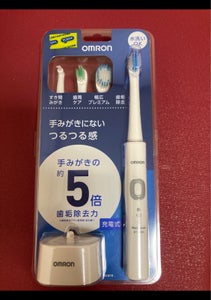 オムロン電動歯ブラシ　ＨＴ−Ｂ３０４−Ｗのレビュー画像