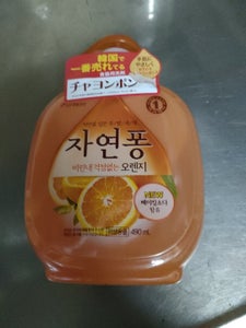 チャヨンポン食器用洗剤オレンジの香り本体４９０ｍｌのレビュー画像