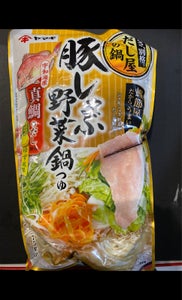 ヤマキ　だし屋の鍋　豚しゃぶ野菜鍋つゆ　真鯛ゆず　７５０ｇの商品写真