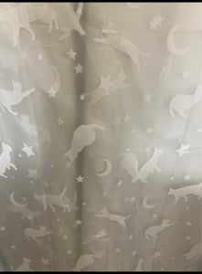 オカザキ　シャワーカーテン　ネコ柄のレビュー画像
