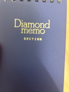 ミドリ　ダイヤメモＭ　青　１１７３２００６の商品写真
