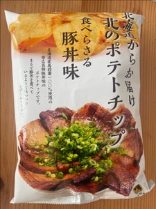 錦豊琳　北のポテトチップ食べらざる豚丼味　１００ｇのレビュー画像