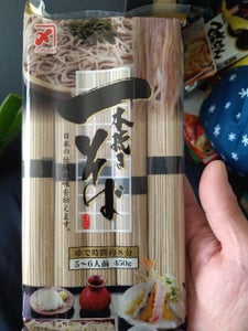 田村製麺　一本挽きそば　袋　４５０ｇのレビュー画像