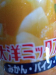 太洋食品　金太洋　ミックスフルーツ　缶　２１０ｇのレビュー画像
