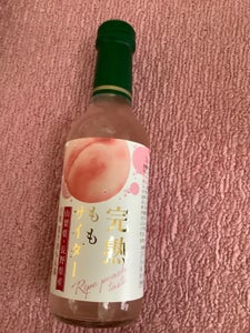 木村飲料　完熟ももサイダー　瓶　２４０ｍｌのレビュー画像