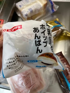 ヤマザキ　牛乳仕込みのホイップあんぱんの商品写真