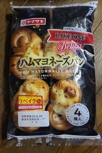 ヤマザキ　ハムマヨネ−ズパン　ＢＡＫＥＯＮＥ　４個の商品写真