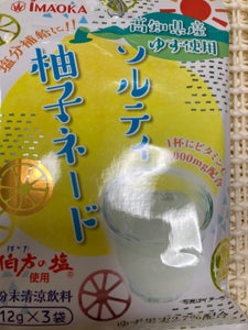 今岡製菓　ソルティ柚子ネード　３６ｇの商品写真