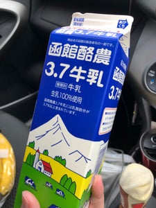 函館酪農　３．７牛乳　１Ｌのレビュー画像