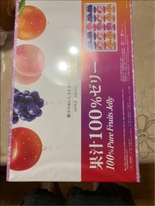 リボン　果汁１００％ギフトゼリー（包装済）　１５個の商品写真
