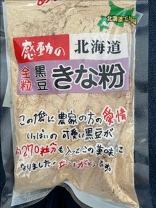 中村食品　感動の北海道全粒黒豆きな粉　袋　１００ｇの商品写真