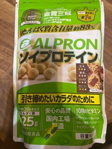アルプロン　ソイプロテインチョコレート　９００ｇのレビュー画像