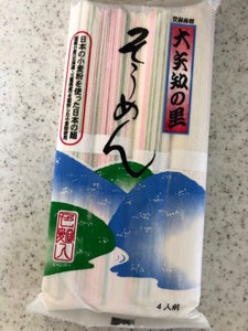 カネスエ　大矢知素麺（色麺入）　４００ｇ