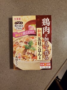 丸美屋　鶏肉を加えて作る和風五目ごはんの素箱７８ｇの商品写真