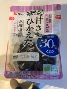 フジッコ　甘さをひかえた　北海道黒豆　１１０ｇのレビュー画像