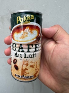 ポッカサッポロ　ポッカコーヒーカフェオレ缶１９０ｇの商品写真